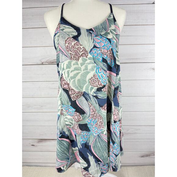 Love Riche Women's Boho Racerback Sleeveless Dress Size‎ Small - Picture 1 of 6